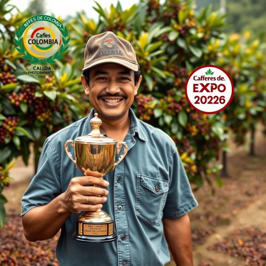 Caldas rompe récord en subasta y triunfa en Cafés de Colombia Expo 2026