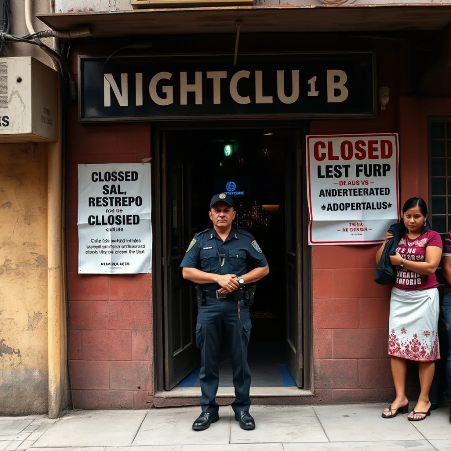 Captura de un hombre y cierre de una discoteca por venta de bebidas adulteradas en Restrepo