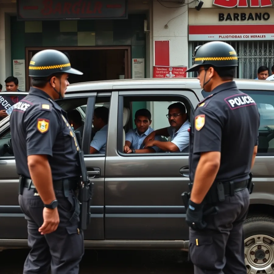 Policía del Quindío captura a tres personas señaladas de robar más de 11 millones de pesos en una barbería de Armenia