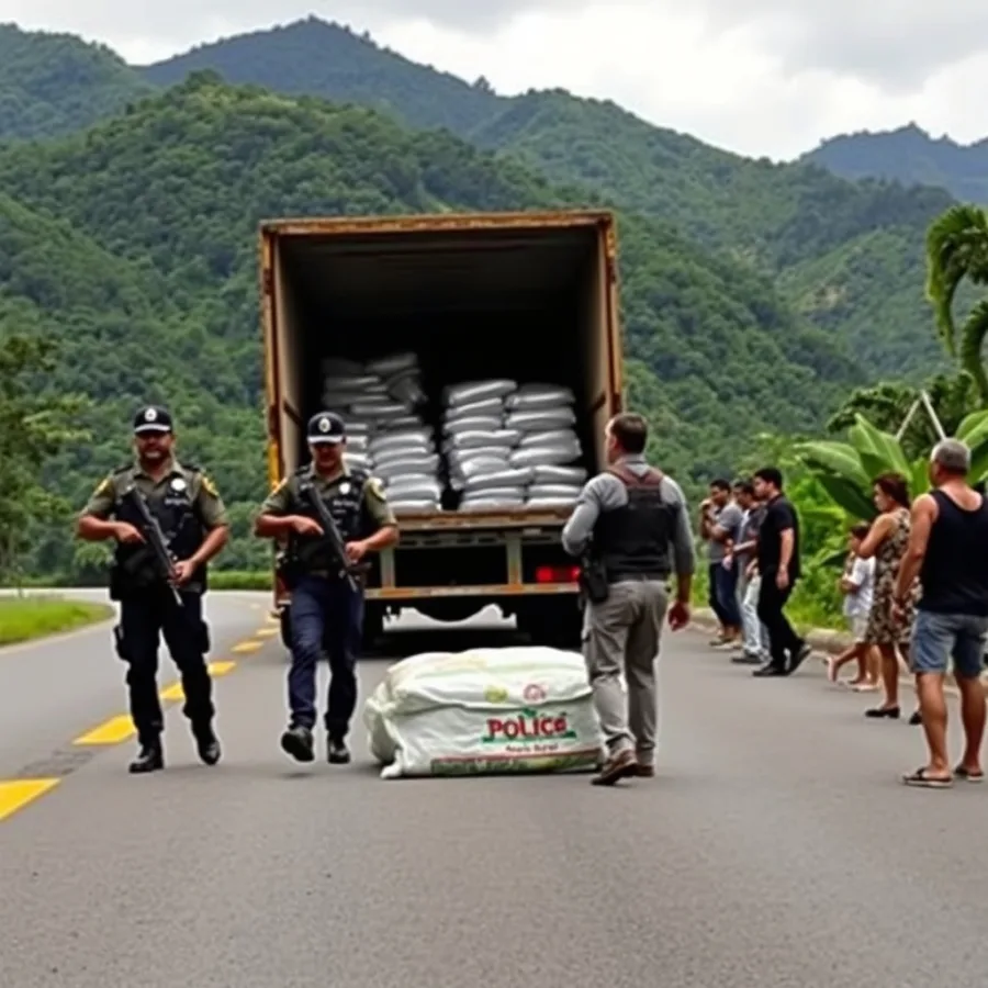 Cuarto gran cargamento de cocaína incautado en el Quindío
