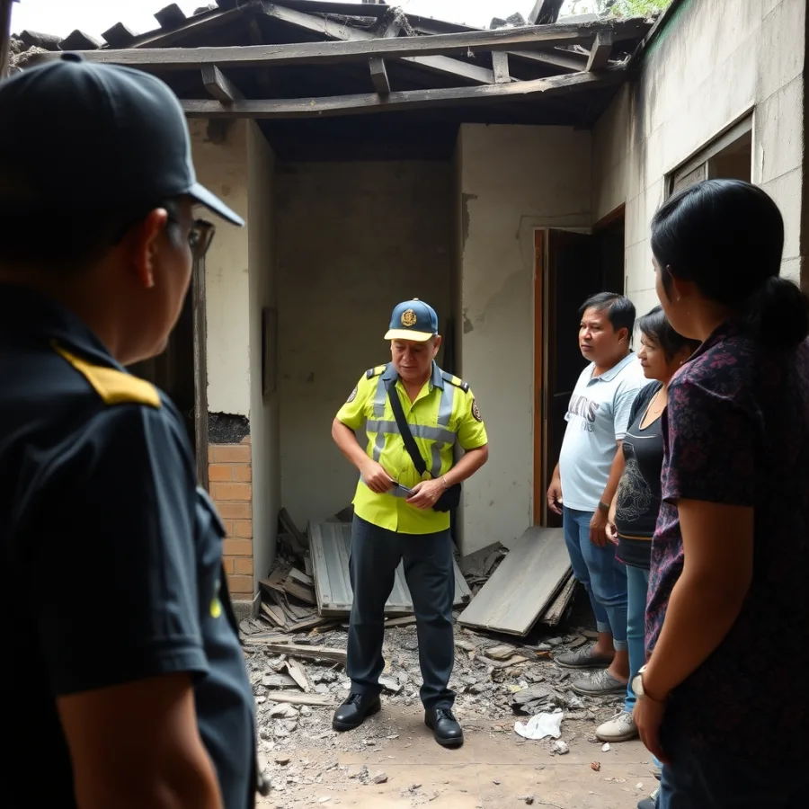 Defensoría del Pueblo verifica atención a damnificados en Pereira tras incendio devastador