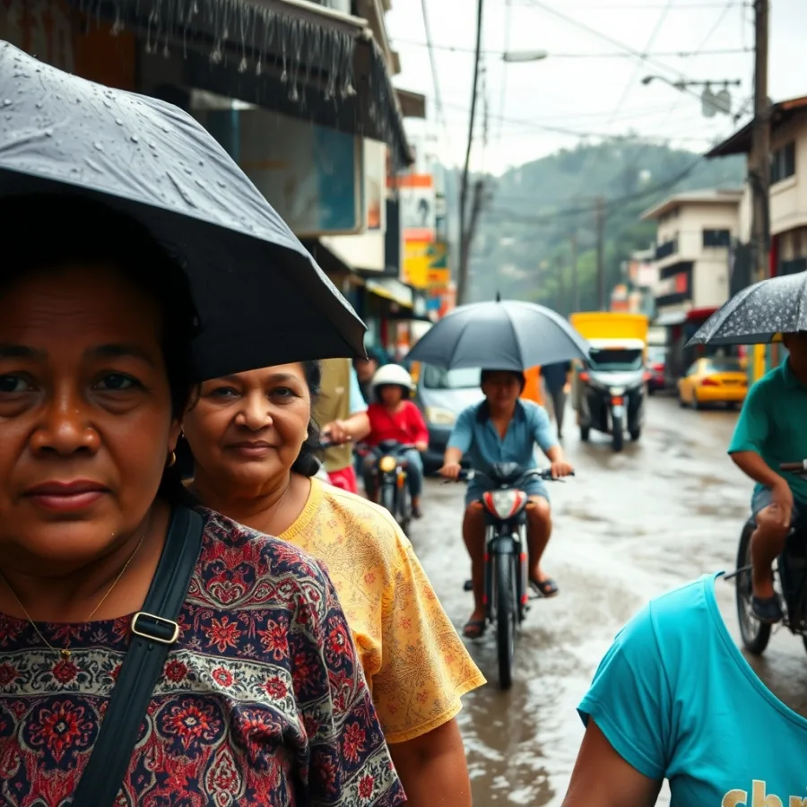 Lluvias persistentes en Cali y el Valle del Cauca
