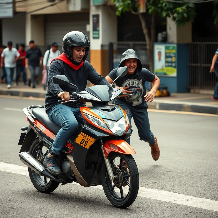 Motos robadas en minutos: Medellín vive la modalidad 'halado' en estas comunas