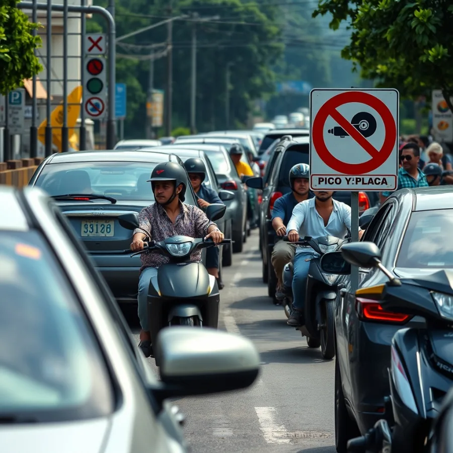Pico y placa Pereira 2026: Restricciones para vehículos en la ciudad