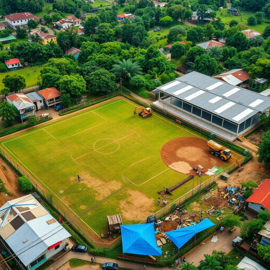 Renovación del Escenario Deportivo de El Paraíso: Un Nuevo Comienzo para la Comunidad